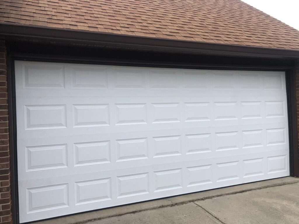 Garage door closed