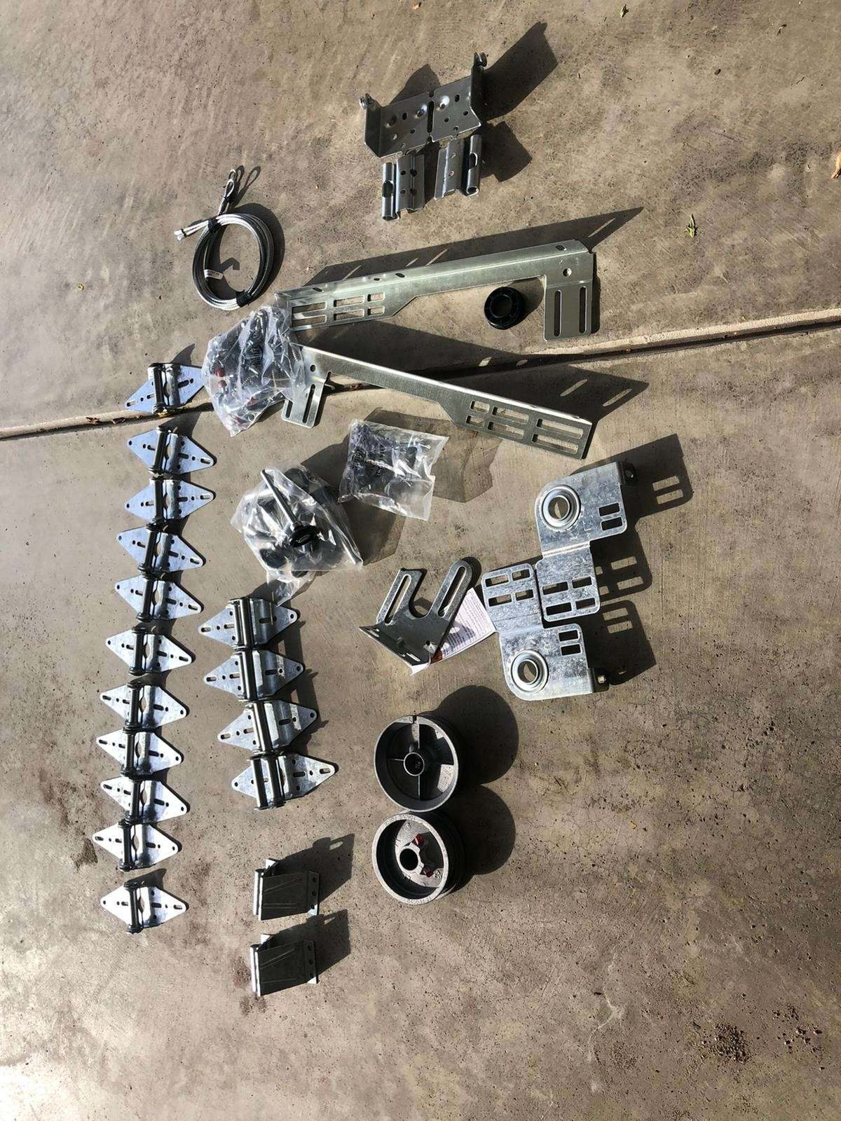 Garage door parts