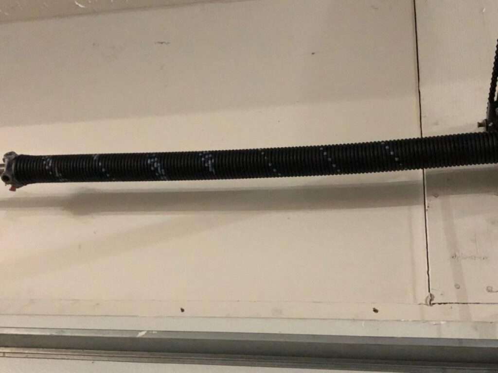 Garage door torsion spring