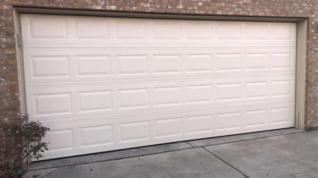 New garage door