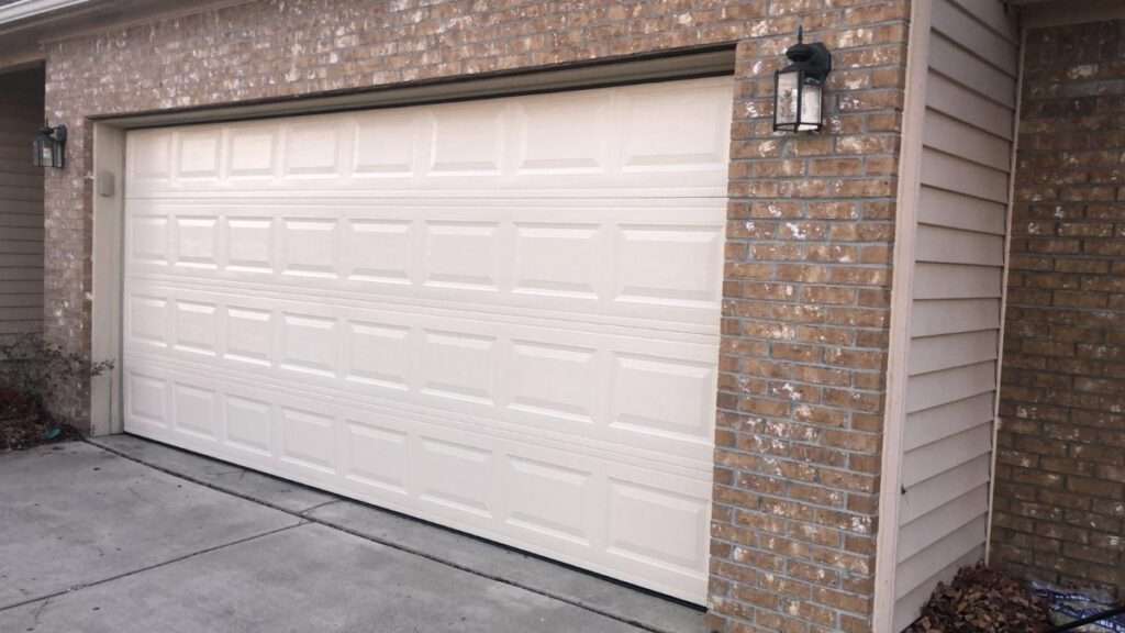 New garage door