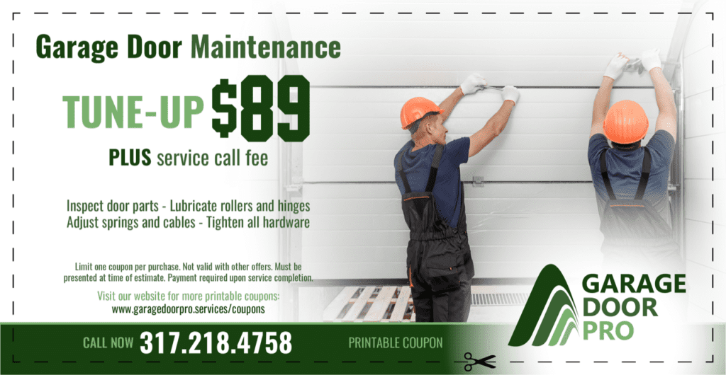 Garage Door Pro Coupon - Garage Door Maintenance