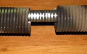 Garage door spring snapped