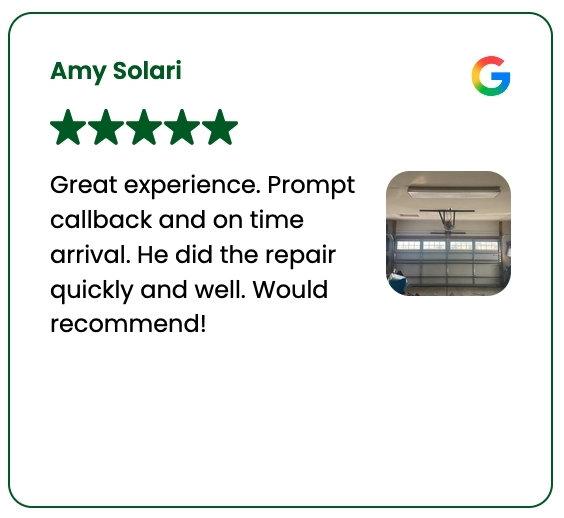 Great experience. Prompt callback and on time arrival. He did the repair quickly and well. Would recommend!