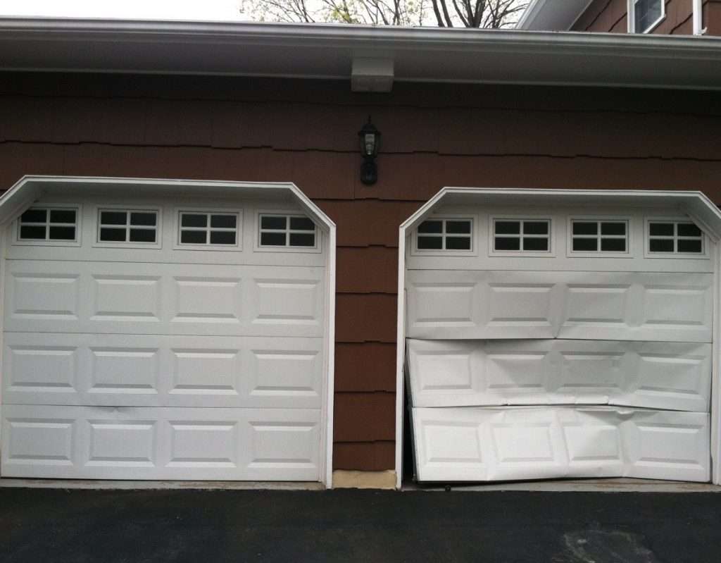 garage door repair vs replacement