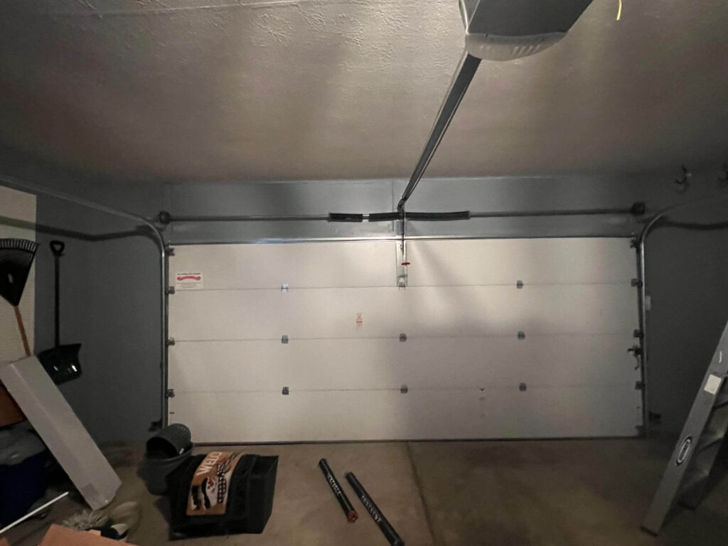 Garage door spring broke Carmel IN 46033